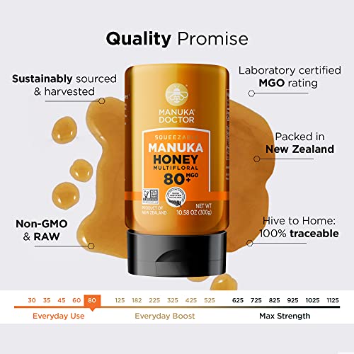 Manuka Doctor Squeezy Manuka Honey - 100% Pure