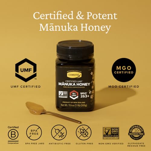 Comvita Manuka Honey: New Zealand's Top Superfood, Raw