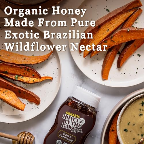Organic Brazilian Honey for Coffee, Tea, Snacks, Salad