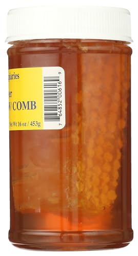 Wildflower Honey with Comb from Florida, 16oz