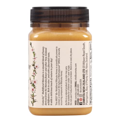 Comvita Raw Wild Multifloral Manuka Honey - 17.6 oz