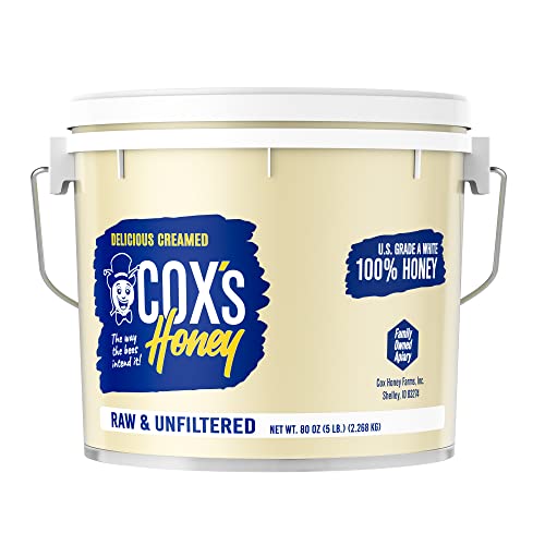 Cox's Honey - Bulk Raw Creamed Clover Honey