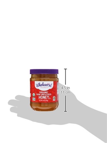 Organic Raw Honey Sweetener, 16 oz Bottle