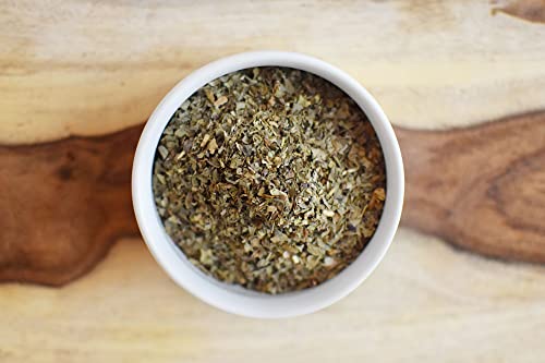 Organic Dried Basil Leaves, 8 oz, Raw & Natural