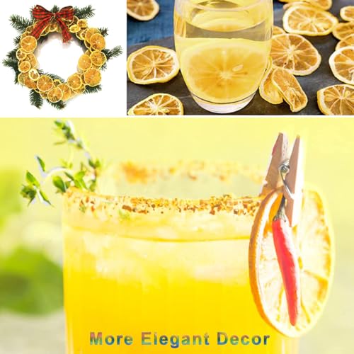 Dehydrated Lemon Slices - Cocktail, Tea, Garnish & Decor