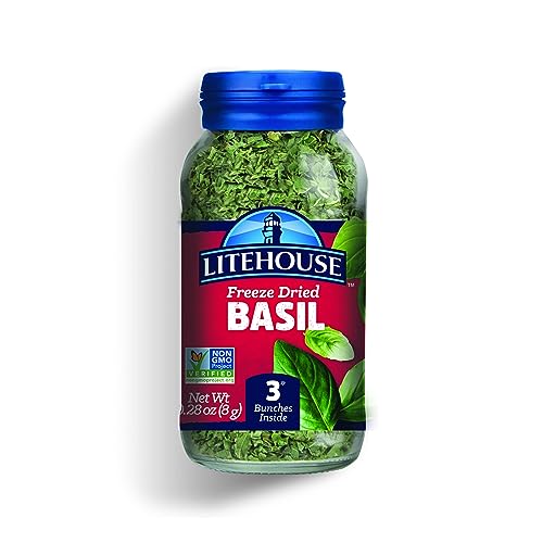 Freeze Dried Basil Leaves, Non-GMO, Gluten-Free - 0.28 oz