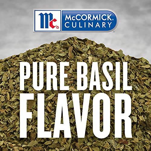 McCormick Culinary Basil Leaves, 5 oz - Dried Seasoning