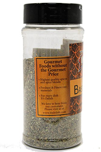 Organic Basil Leaves, 2 oz Jar - Its Delish