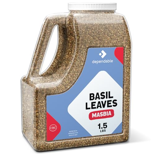 Bulk Kosher Dried Basil Leaves for Cooking & Garnishes