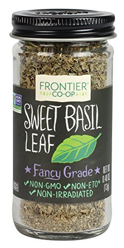 Frontier Basil Leaf, Sweet, 0.48-Ounce Organic Herb