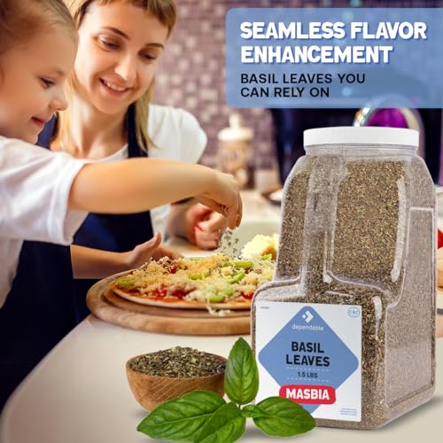 Bulk Kosher Dried Basil Leaves for Cooking & Garnishes