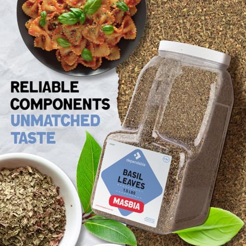 Bulk Kosher Dried Basil Leaves for Cooking & Garnishes