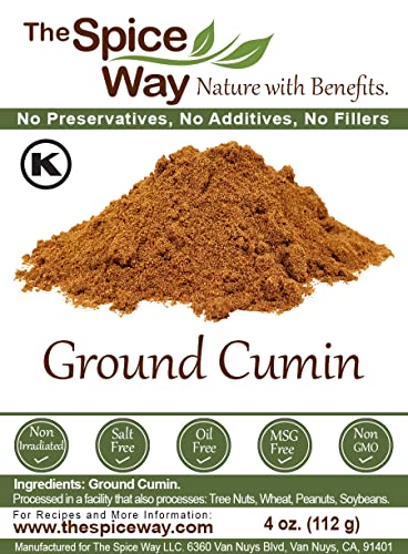 Premium 4 oz Ground Cumin in Resealable Bag