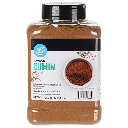 Happy Belly Ground Cumin, 16 ounce - Amazon Brand