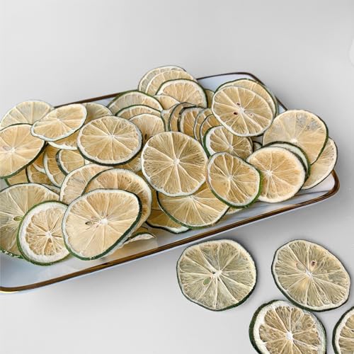 Oranfit Natural Dried Lime Slices for Crafting (3oz)