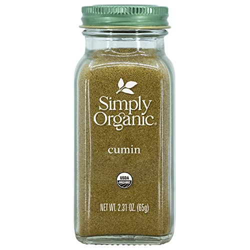 Certified Organic Ground Cumin Seed, 2.31 oz Jar