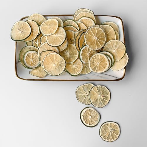 Oranfit Natural Dried Lime Slices for Crafting (3oz)
