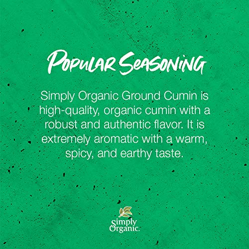 Certified Organic Ground Cumin Seed | 2.31 oz