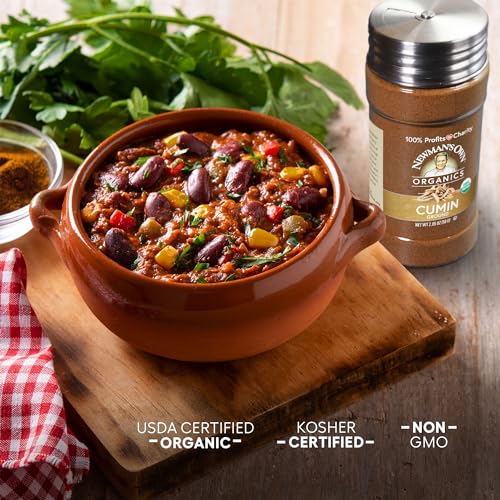 Organic Cumin Ground by Newman's Own; USDA certified
