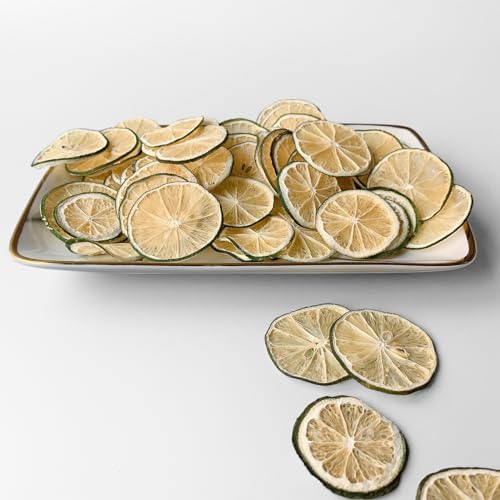 Oranfit Natural Dried Lime Slices for Crafting (3oz)