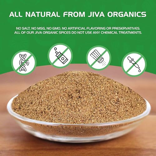 Jiva Organics Ground Cumin Powder 1 lb Jar