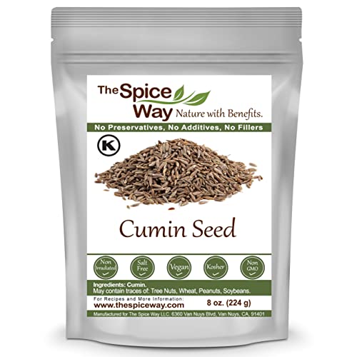 The Spice Way Whole Cumin Seeds 8 oz