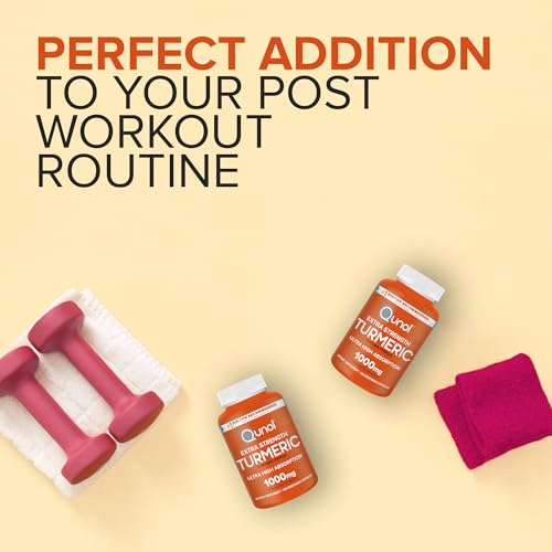 Qunol Turmeric Curcumin 1000mg Ultra High Absorption Joint Support Capsules