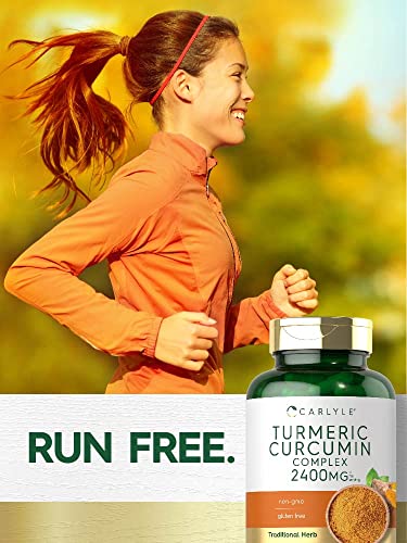 Carlyle Turmeric Curcumin Supplement 2400mg | 180 Capsules