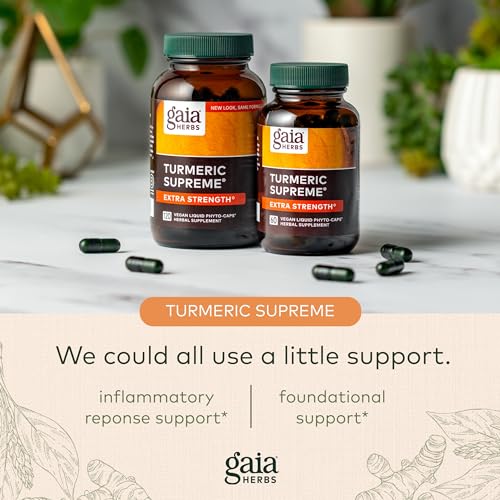 Gaia Herbs Turmeric Supreme Extra Strength Capsules