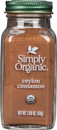 Organic Ceylon Ground Cinnamon, 2.08 Ounce