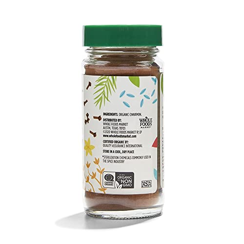 365 Organic Ground Cinnamon, 1.9 oz, Whole Foods