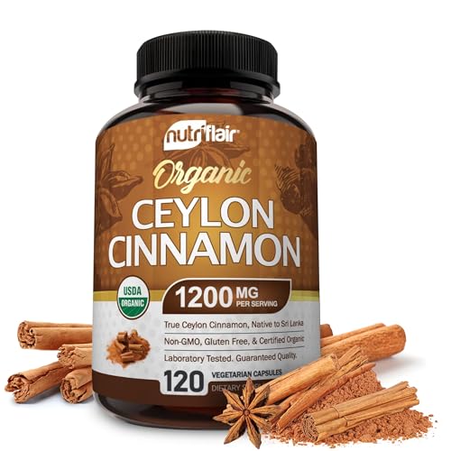 Organic Ceylon Cinnamon Capsules - Joint & Inflammation Support