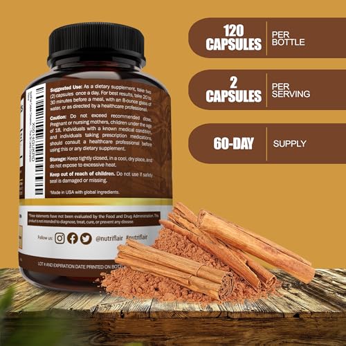 Organic Ceylon Cinnamon Capsules - Joint & Inflammation Support