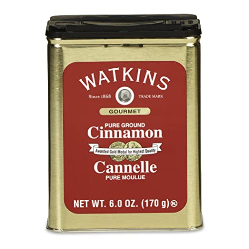 Watkins Gourmet Ground Cinnamon, 6 oz Tin