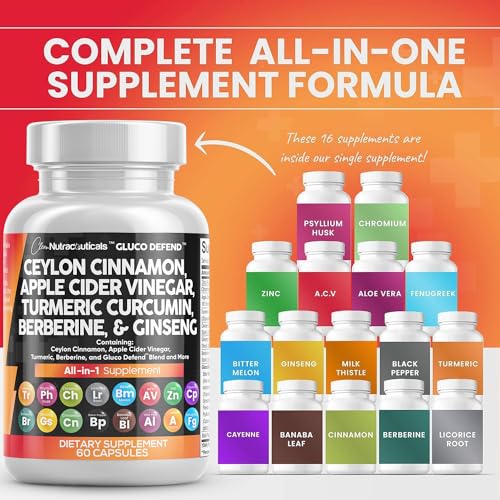 Nutraceuticals: Ceylon Cinnamon, Turmeric, Apple Cider Vinegar, and more