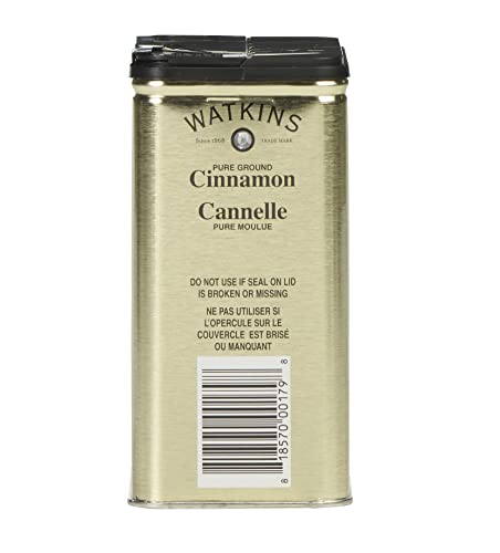 Watkins Gourmet Ground Cinnamon, 6 oz Tin