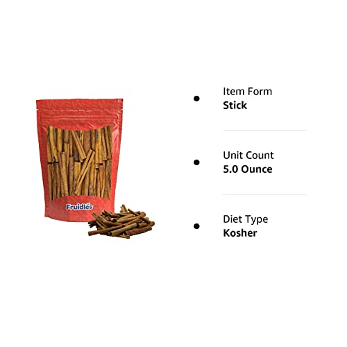 Premium Grade Cinnamon Sticks for Baking & Cooking - 4 Oz