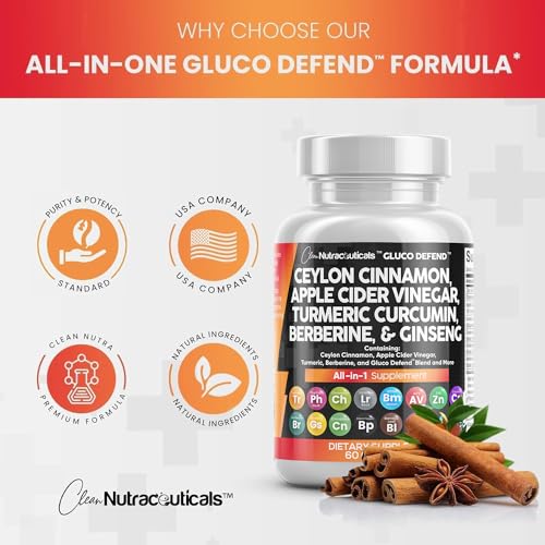 Nutraceuticals: Ceylon Cinnamon, Turmeric, Apple Cider Vinegar, and more