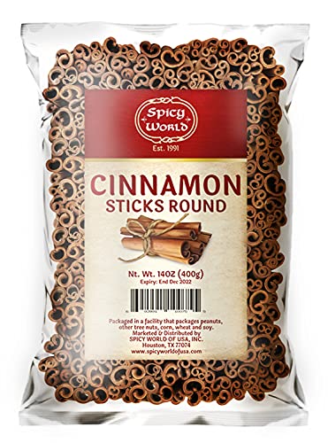 Spicy World Cinnamon Sticks - Strong Aroma, 100 sticks