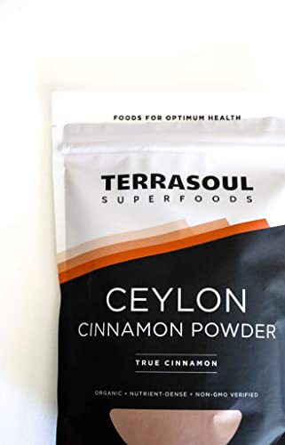 Terrasoul Superfoods Organic Ceylon Cinnamon Powder - Premium Quality