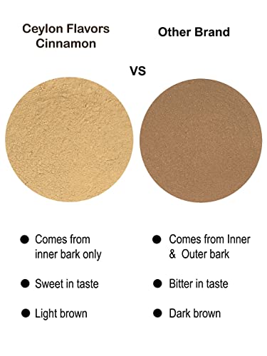 Organic Ceylon Cinnamon Powder – Premium Grade (3.5 oz)