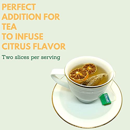 100 Dehydrated Lime Slices for Cocktails | 100% Natural