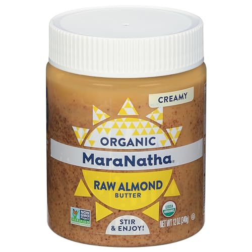 Organic Maranatha Creamy Raw Almond Butter Spread, 12oz