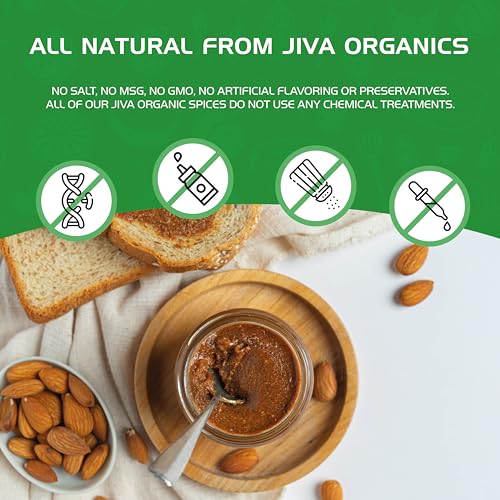 Jiva Organics Sprouted Almond Butter - 16oz Jar