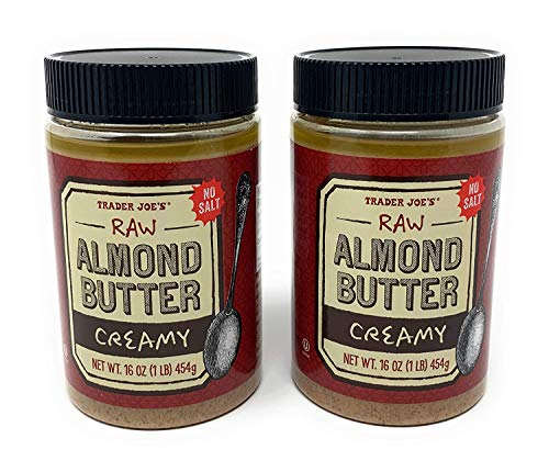 Trader Joe's Raw Creamy Unsalted Almond Butter 16 Oz