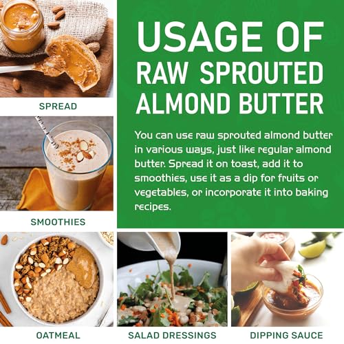 Jiva Organics Organic Raw Almond Butter- 8 oz Jar