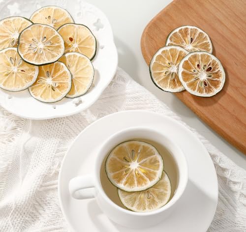 Natural Dehydrated Lime Slices for Cake, Cocktail Garnish