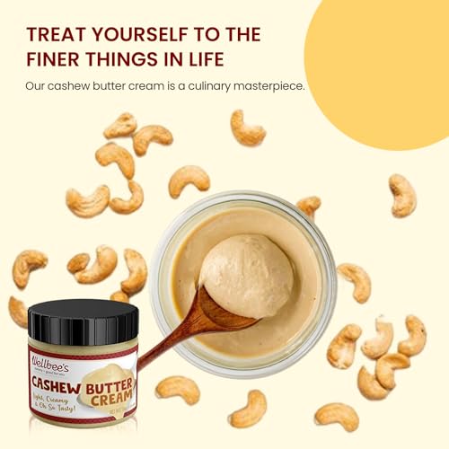 Wellbee's Paleo Raw Cashew Butter - 16 oz Jar