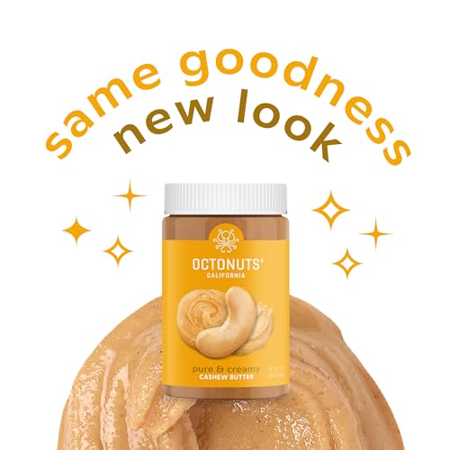 Octonuts Pure Cashew Nut Butter - 16oz - Vegan