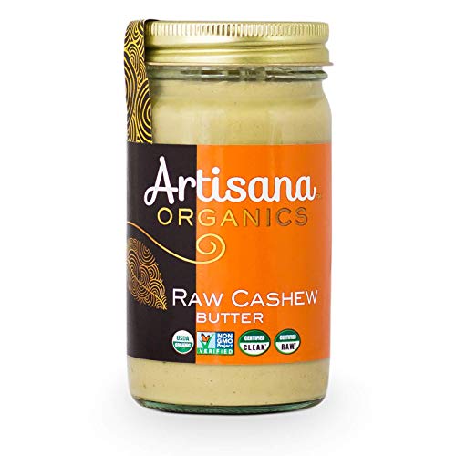 Artisana Organics Raw Cashew Butter - Vegan, Paleo - 14oz